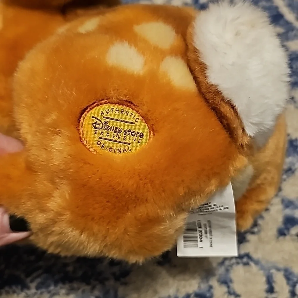 Disney Store exclusive Bambi plush stuffed animal